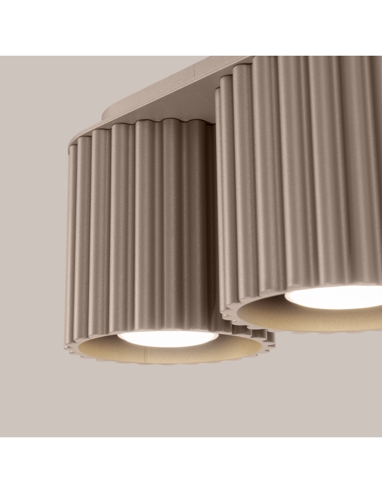 Sollux Plafon AURA 2 taupe GU10 SL.1815 Sollux Plafon AURA 2 taupe GU10 SL.1815