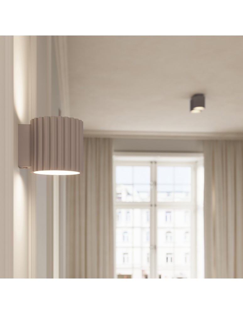 Sollux Plafon AURA 2 taupe GU10 SL.1815 Sollux Plafon AURA 2 taupe GU10 SL.1815