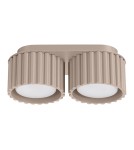 Sollux Plafon AURA 2 taupe Gx53 SL.1818 Sollux Plafon AURA 2 taupe Gx53 SL.1818