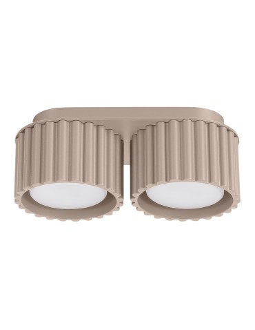Sollux Plafon AURA 2 taupe Gx53 SL.1818