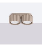 Sollux Plafon AURA 2 taupe Gx53 SL.1818 Sollux Plafon AURA 2 taupe Gx53 SL.1818