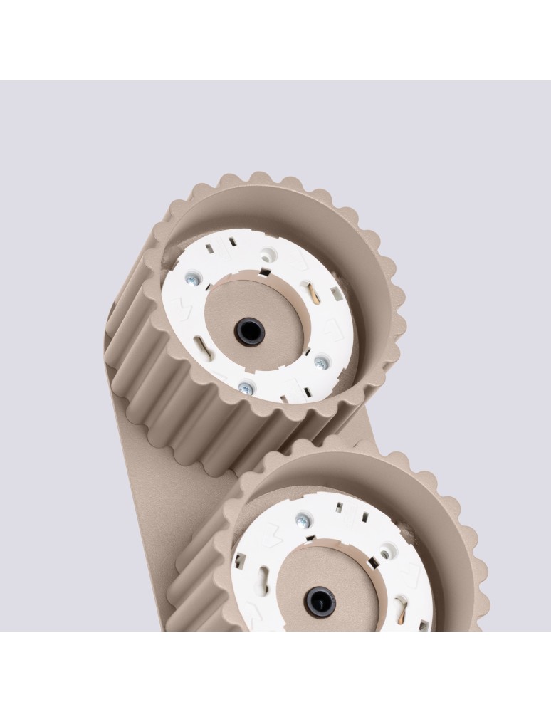 Sollux Plafon AURA 2 taupe Gx53 SL.1818 Sollux Plafon AURA 2 taupe Gx53 SL.1818
