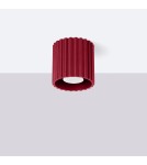 Sollux Plafon AURA 1 burgund GU10 SL.1819 Sollux Plafon AURA 1 burgund GU10 SL.1819