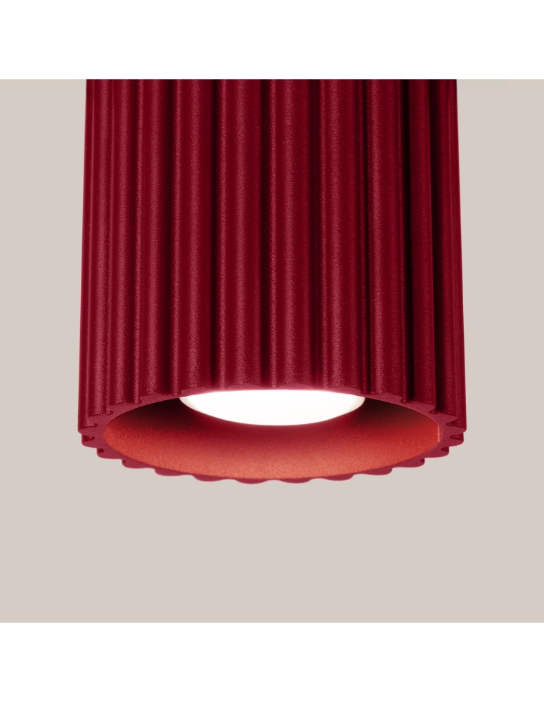 Sollux Plafon AURA 1 burgund GU10 SL.1819 Sollux Plafon AURA 1 burgund GU10 SL.1819