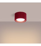 Sollux Plafon AURA 1 burgund Gx53 SL.1822 Sollux Plafon AURA 1 burgund Gx53 SL.1822