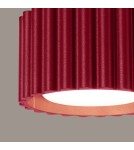 Sollux Plafon AURA 1 burgund Gx53 SL.1822 Sollux Plafon AURA 1 burgund Gx53 SL.1822
