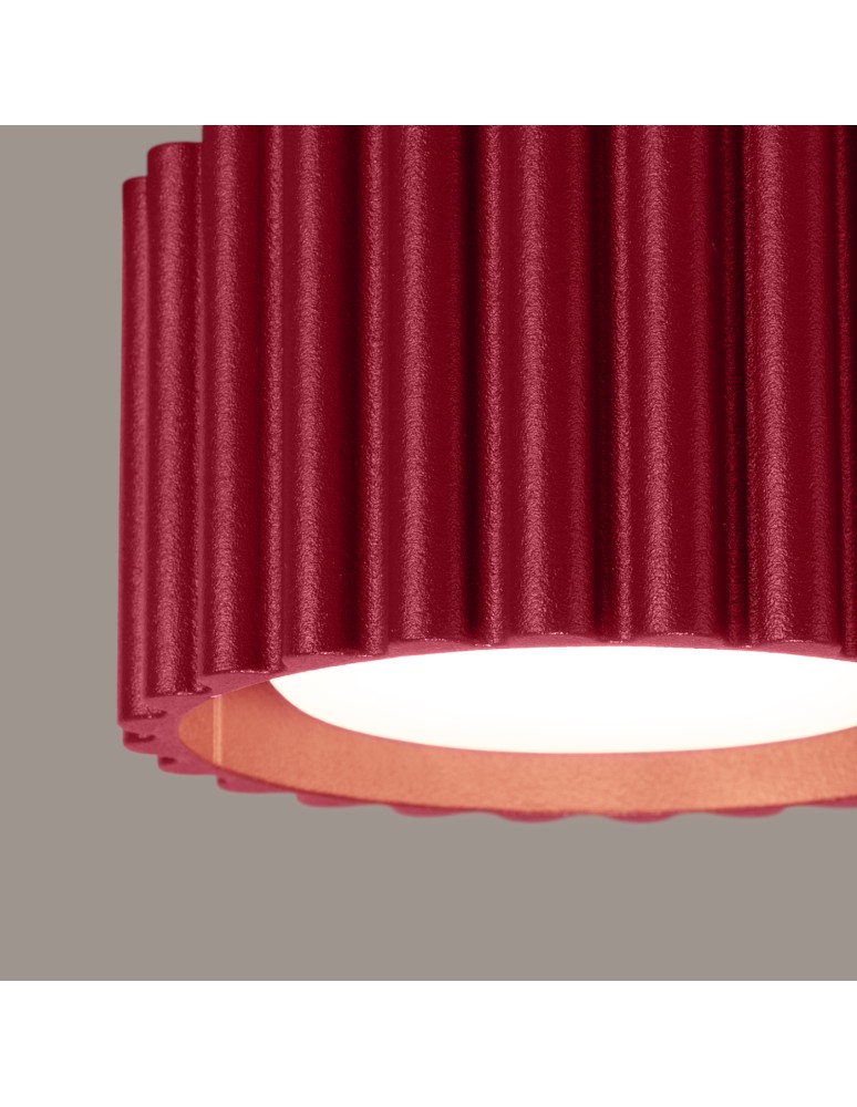 Sollux Plafon AURA 1 burgund Gx53 SL.1822 Sollux Plafon AURA 1 burgund Gx53 SL.1822
