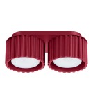 Sollux Plafon AURA 2 burgund Gx53 SL.1823 Sollux Plafon AURA 2 burgund Gx53 SL.1823