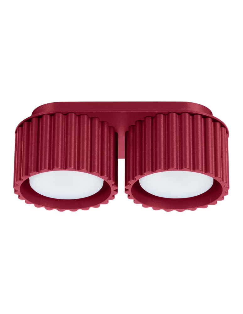 Sollux Plafon AURA 2 burgund Gx53 SL.1823 Sollux Plafon AURA 2 burgund Gx53 SL.1823