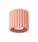 Sollux Plafon AURA 1 brzoskwiniowy GU10 SL.1824 Sollux Plafon AURA 1 brzoskwiniowy GU10 SL.1824