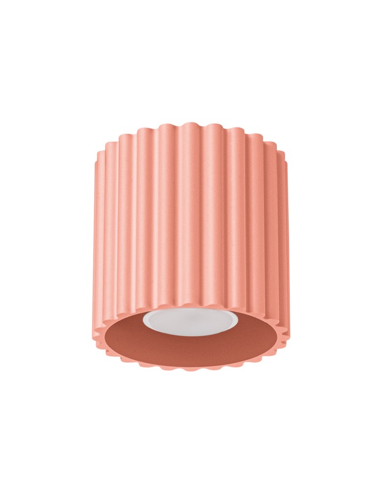 Sollux Plafon AURA 1 brzoskwiniowy GU10 SL.1824 Sollux Plafon AURA 1 brzoskwiniowy GU10 SL.1824