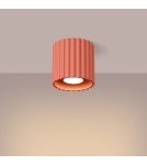Sollux Plafon AURA 1 brzoskwiniowy GU10 SL.1824 Sollux Plafon AURA 1 brzoskwiniowy GU10 SL.1824