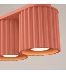 Sollux Plafon AURA 2 brzoskwiniowy GU10 SL.1825 Sollux Plafon AURA 2 brzoskwiniowy GU10 SL.1825