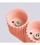Sollux Plafon AURA 2 brzoskwiniowy GU10 SL.1825 Sollux Plafon AURA 2 brzoskwiniowy GU10 SL.1825