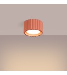 Sollux Plafon AURA 1 brzoskwiniowy Gx53 SL.1827 Sollux Plafon AURA 1 brzoskwiniowy Gx53 SL.1827