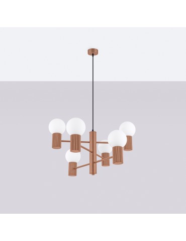 Sollux Żyrandol HALO 6 mocca SL.1834 - product 2