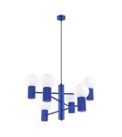 Żyrandole - Sollux Żyrandol HALO 6 ultramaryna SL.1835 - product 1