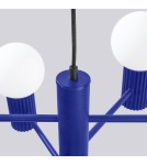 Żyrandole - Sollux Żyrandol HALO 6 ultramaryna SL.1835 - product 6