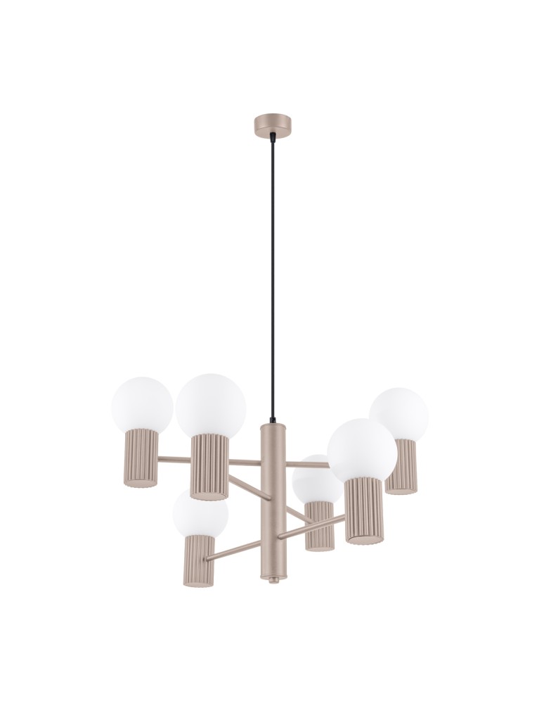 Sollux Żyrandol HALO 6 taupe SL.1836