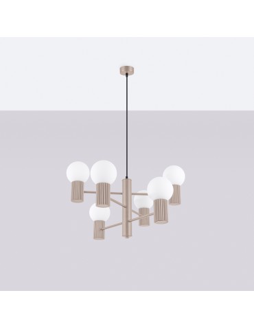 Sollux Żyrandol HALO 6 taupe SL.1836 - product 2