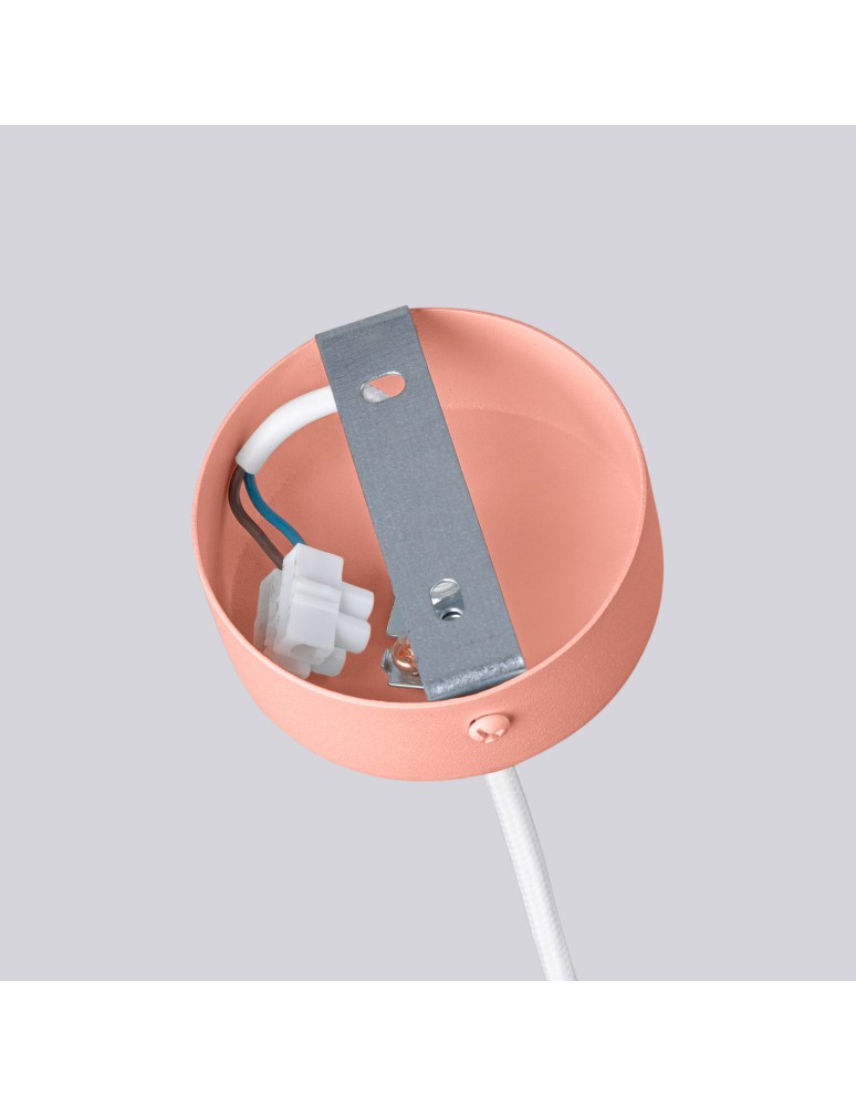 Sollux Żyrandol HALO 6 brzoskwiniowy SL.1838