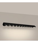 Thoro Lampa wisząca BISCUIT czarna LED 3000K TH.557 Thoro Lampa wisząca BISCUIT czarna LED 3000K TH.557