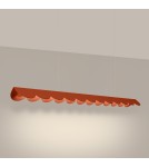 Thoro Lampa wisząca BISCUIT ochra czerwona LED 3000K TH.558 Thoro Lampa wisząca BISCUIT ochra czerwona LED 3000K TH.558