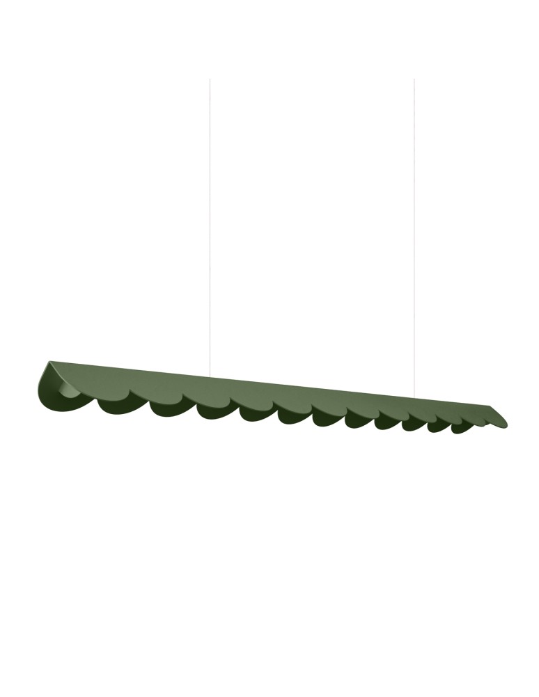 Thoro Lampa wisząca BISCUIT zielona oliwka LED 3000K TH.559 Thoro Lampa wisząca BISCUIT zielona oliwka LED 3000K TH.559