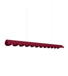 Thoro Lampa wisząca BISCUIT burgund LED 3000K TH.560 Thoro Lampa wisząca BISCUIT burgund LED 3000K TH.560