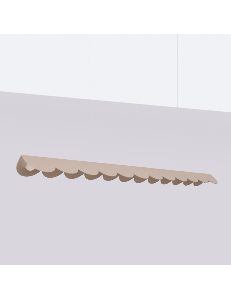 Thoro Lampa wisząca BISCUIT taupe LED 3000K TH.561 Thoro Lampa wisząca BISCUIT taupe LED 3000K TH.561
