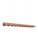 Lampy wiszące nad wyspę - Thoro Lampa wisząca BISCUIT mocca LED 3000K TH.562 - product 1