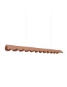 Thoro Lampa wisząca BISCUIT mocca LED 3000K TH.562