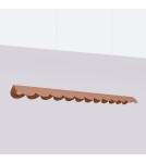 Lampy wiszące nad wyspę - Thoro Lampa wisząca BISCUIT mocca LED 3000K TH.562 - product 2