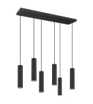 Thoro Lampa wisząca IVAR 6L czarna LED 3000K TH.581 Thoro Lampa wisząca IVAR 6L czarna LED 3000K TH.581