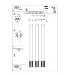 Thoro Lampa wisząca IVAR 6L taupe LED 3000K TH.605 Thoro Lampa wisząca IVAR 6L taupe LED 3000K TH.605