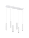 Thoro Lampa wisząca IVAR 6L biała LED 4000K TH.617