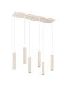 Thoro Lampa wisząca IVAR 6L beżowa LED 4000K TH.625