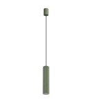 Lampy wiszące pojedyncze - Thoro Lampa wisząca IVAR 1 zielona oliwka LED 4000K TH.628 - product 1