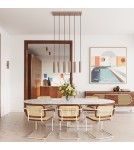 Thoro Plafon IVAR taupe LED 4000K TH.643 Thoro Plafon IVAR taupe LED 4000K TH.643