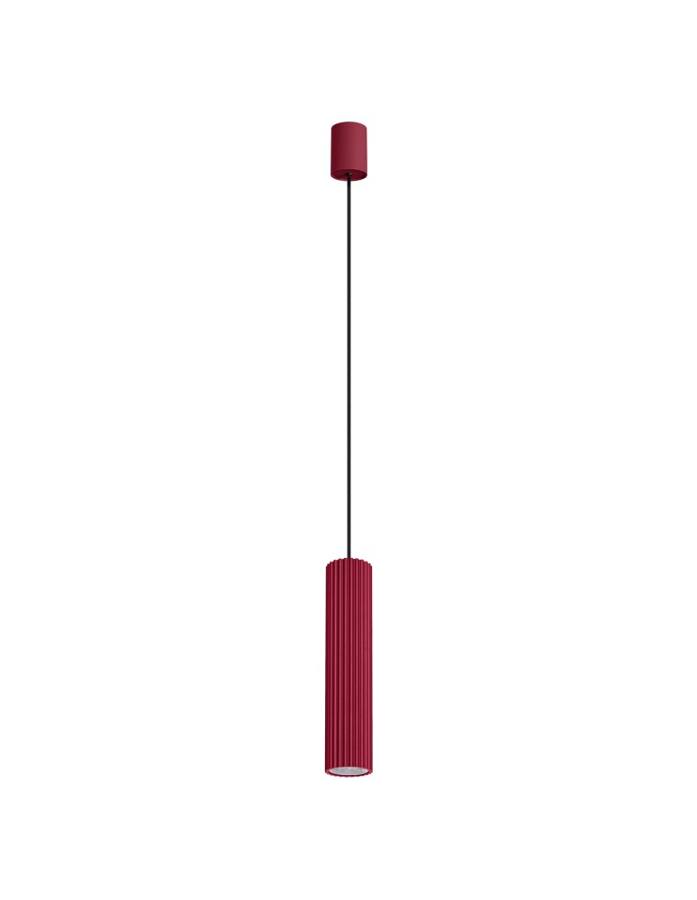 Thoro Lampa wisząca IVAR 1 burgund LED 4000K TH.648