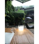 Lampy solarne - Lutec TABLE CUBE Zewnętrzna LED Biały 6908001331 - produkt 4