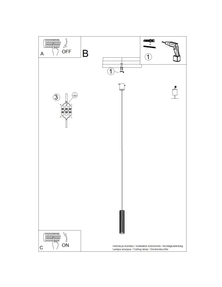 Thoro Lampa wisząca IVAR 1 brzoskwiniowa LED 4000K TH.652 Thoro Lampa wisząca IVAR 1 brzoskwiniowa LED 4000K TH.652