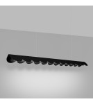 Thoro Lampa wisząca BISCUIT czarna LED 4000K TH.654 Thoro Lampa wisząca BISCUIT czarna LED 4000K TH.654