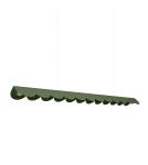 Thoro Lampa wisząca BISCUIT zielona oliwka LED 4000K TH.656 Thoro Lampa wisząca BISCUIT zielona oliwka LED 4000K TH.656