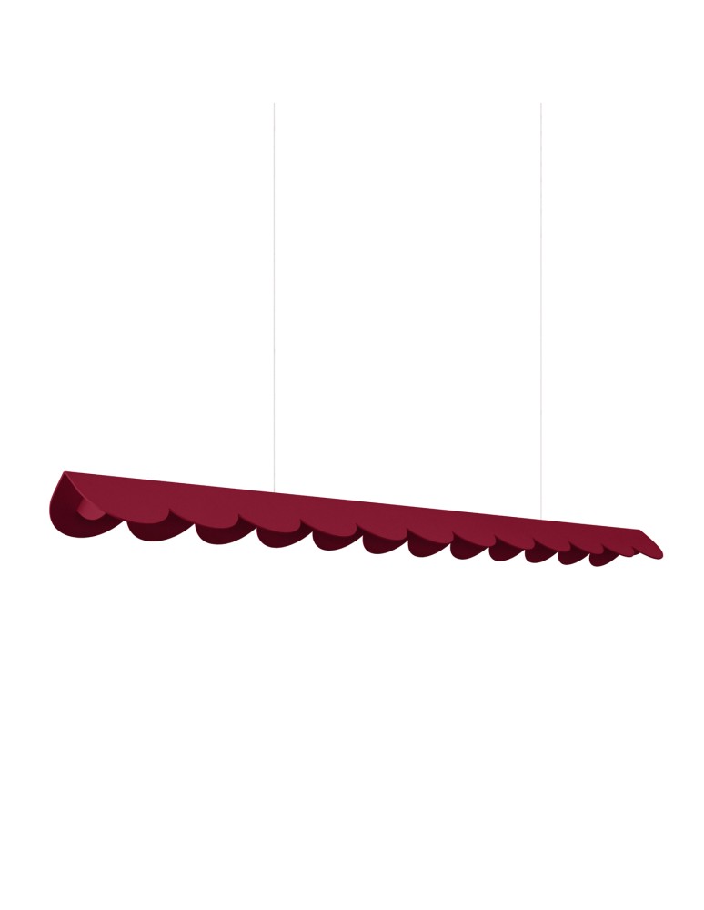 Thoro Lampa wisząca BISCUIT burgund LED 4000K TH.657 Thoro Lampa wisząca BISCUIT burgund LED 4000K TH.657