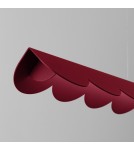 Thoro Lampa wisząca BISCUIT burgund LED 4000K TH.657 Thoro Lampa wisząca BISCUIT burgund LED 4000K TH.657