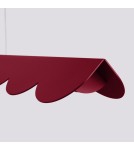 Thoro Lampa wisząca BISCUIT burgund LED 4000K TH.657 Thoro Lampa wisząca BISCUIT burgund LED 4000K TH.657
