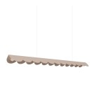 Thoro Lampa wisząca BISCUIT taupe LED 4000K TH.658 Thoro Lampa wisząca BISCUIT taupe LED 4000K TH.658