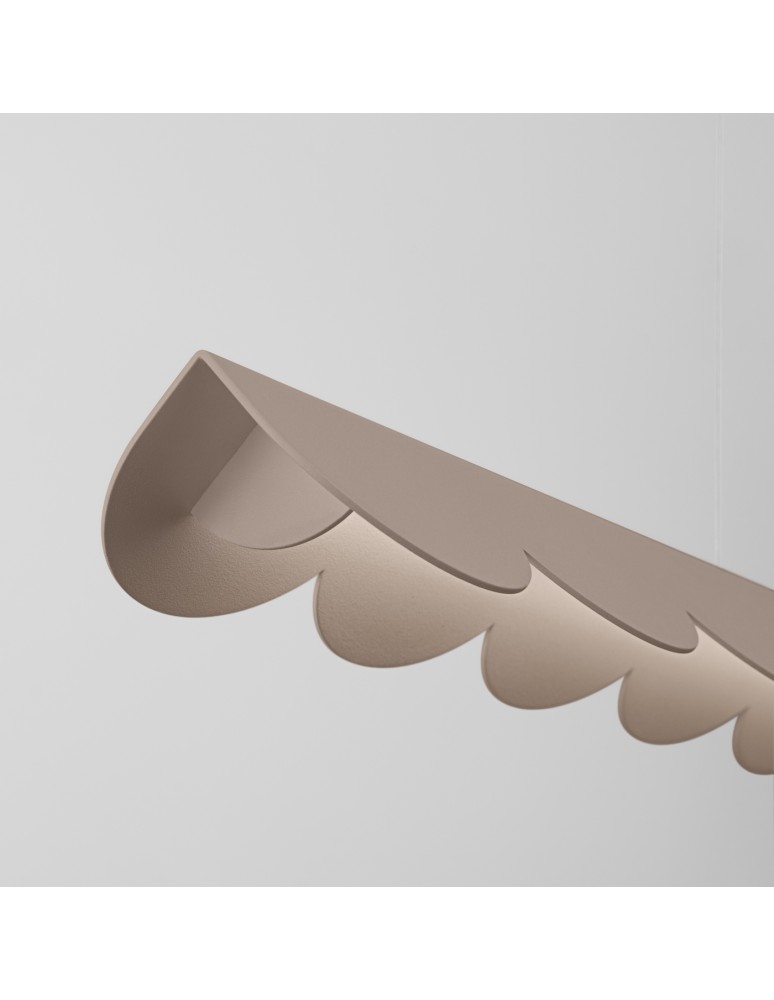 Thoro Lampa wisząca BISCUIT taupe LED 4000K TH.658 Thoro Lampa wisząca BISCUIT taupe LED 4000K TH.658