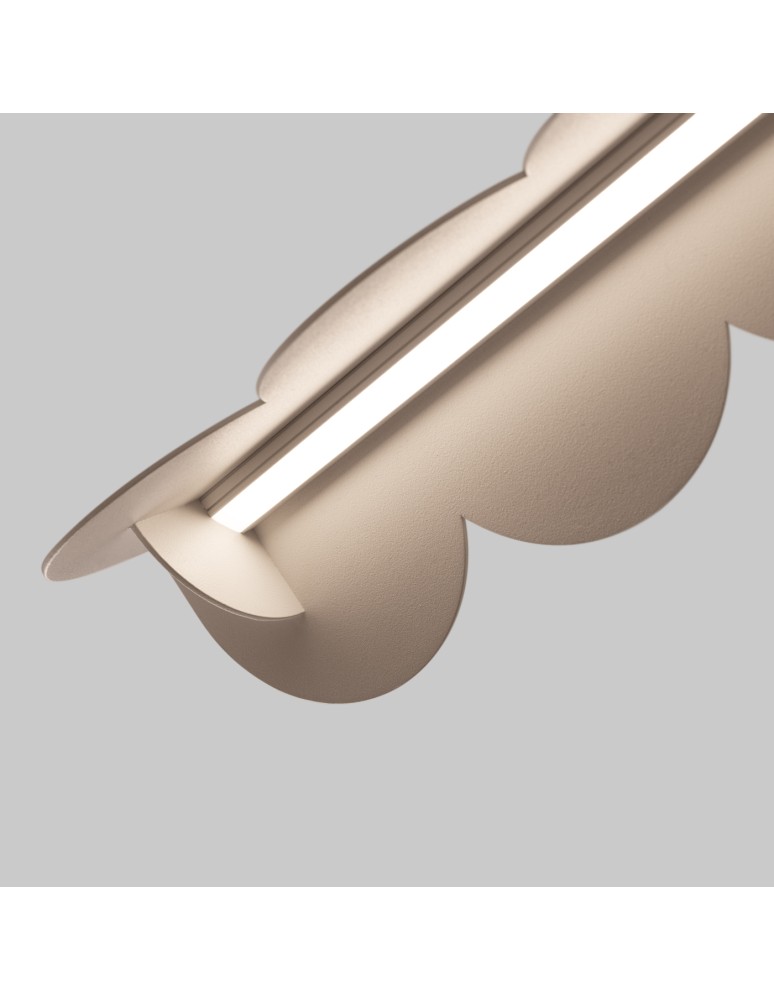 Thoro Lampa wisząca BISCUIT taupe LED 4000K TH.658 Thoro Lampa wisząca BISCUIT taupe LED 4000K TH.658